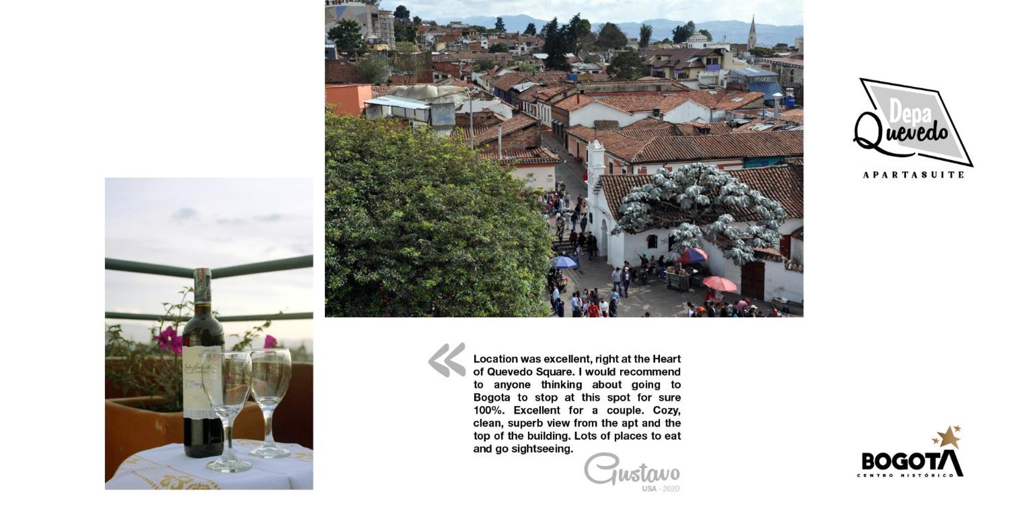 Depa Quevedo - Trendy Revamped Flat - Exceptional Spot In Bogota'S Historic Colonial Square - Candelaria Dış mekan fotoğraf