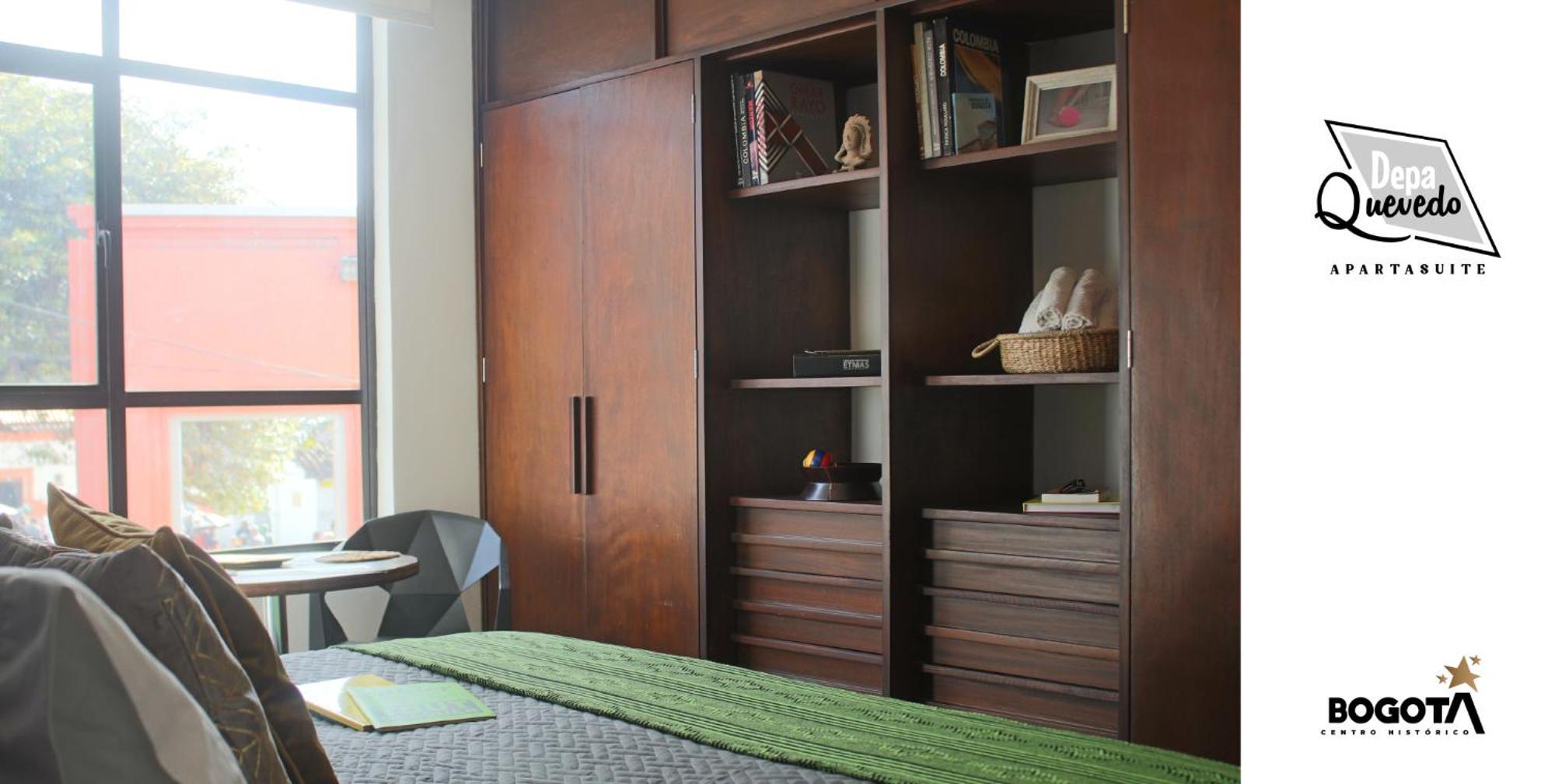 Depa Quevedo - Trendy Revamped Flat - Exceptional Spot In Bogota'S Historic Colonial Square - Candelaria Dış mekan fotoğraf