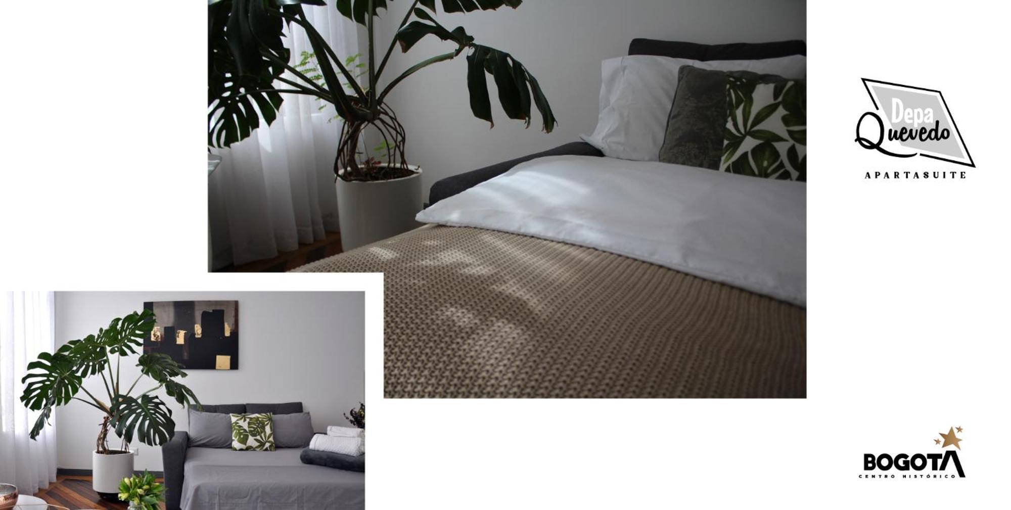 Depa Quevedo - Trendy Revamped Flat - Exceptional Spot In Bogota'S Historic Colonial Square - Candelaria Dış mekan fotoğraf