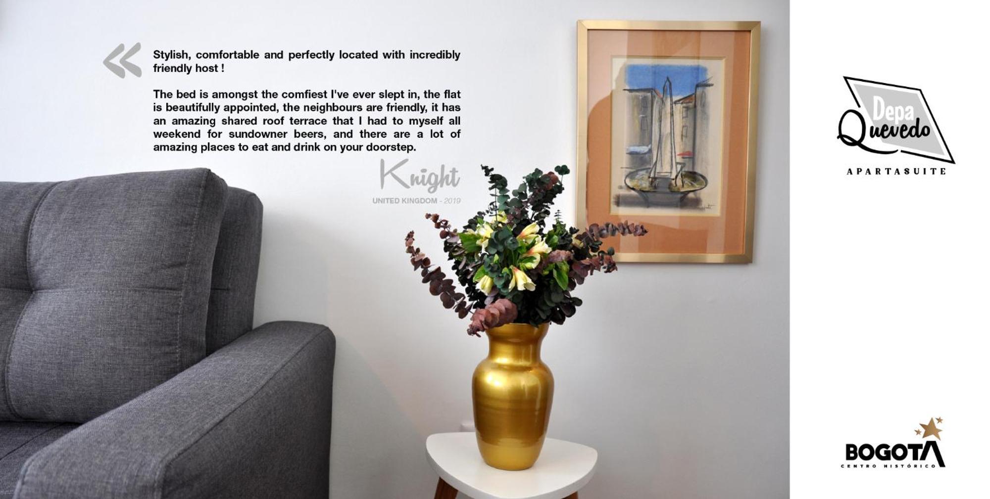 Depa Quevedo - Trendy Revamped Flat - Exceptional Spot In Bogota'S Historic Colonial Square - Candelaria Dış mekan fotoğraf