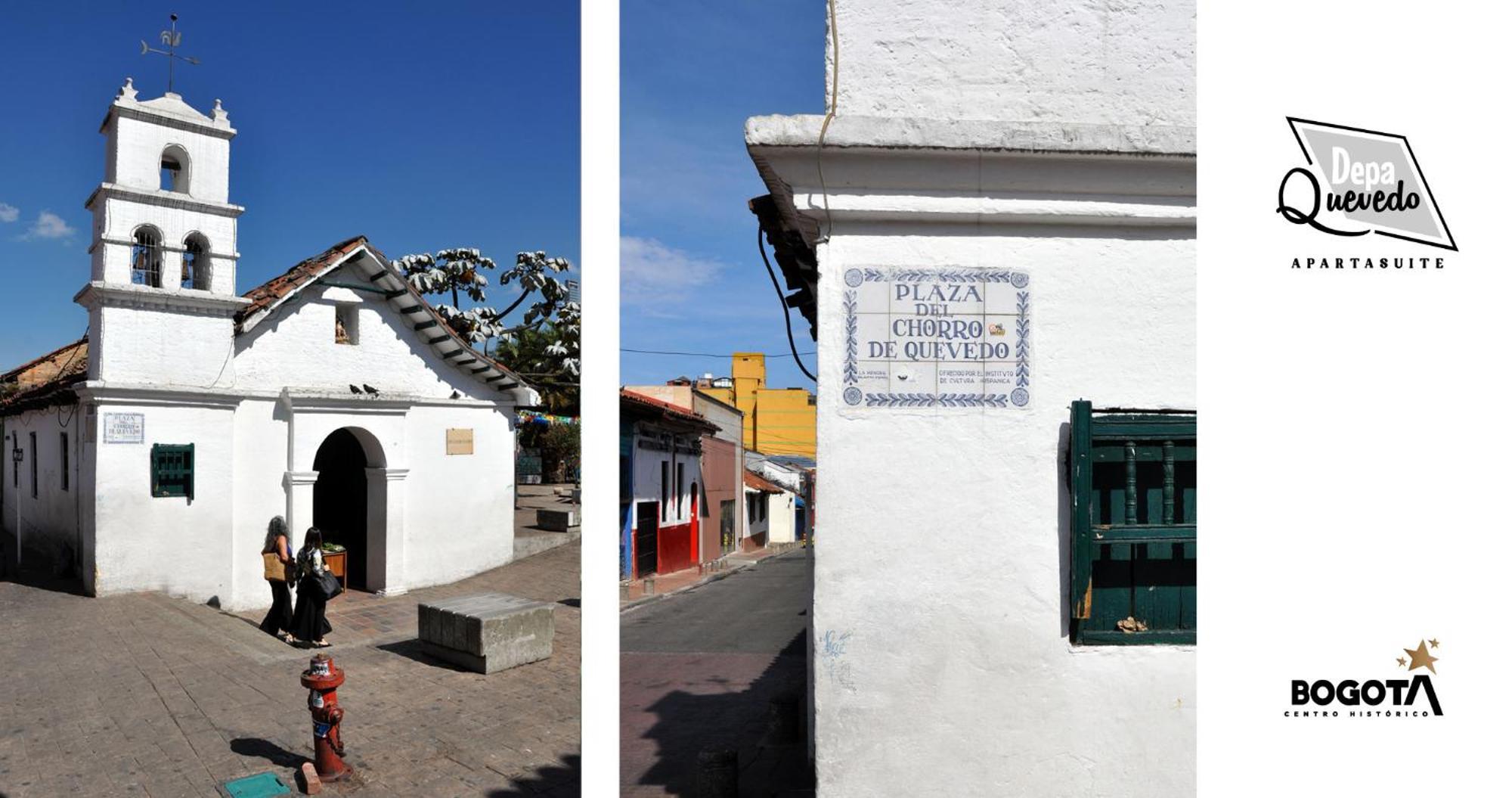Depa Quevedo - Trendy Revamped Flat - Exceptional Spot In Bogota'S Historic Colonial Square - Candelaria Dış mekan fotoğraf