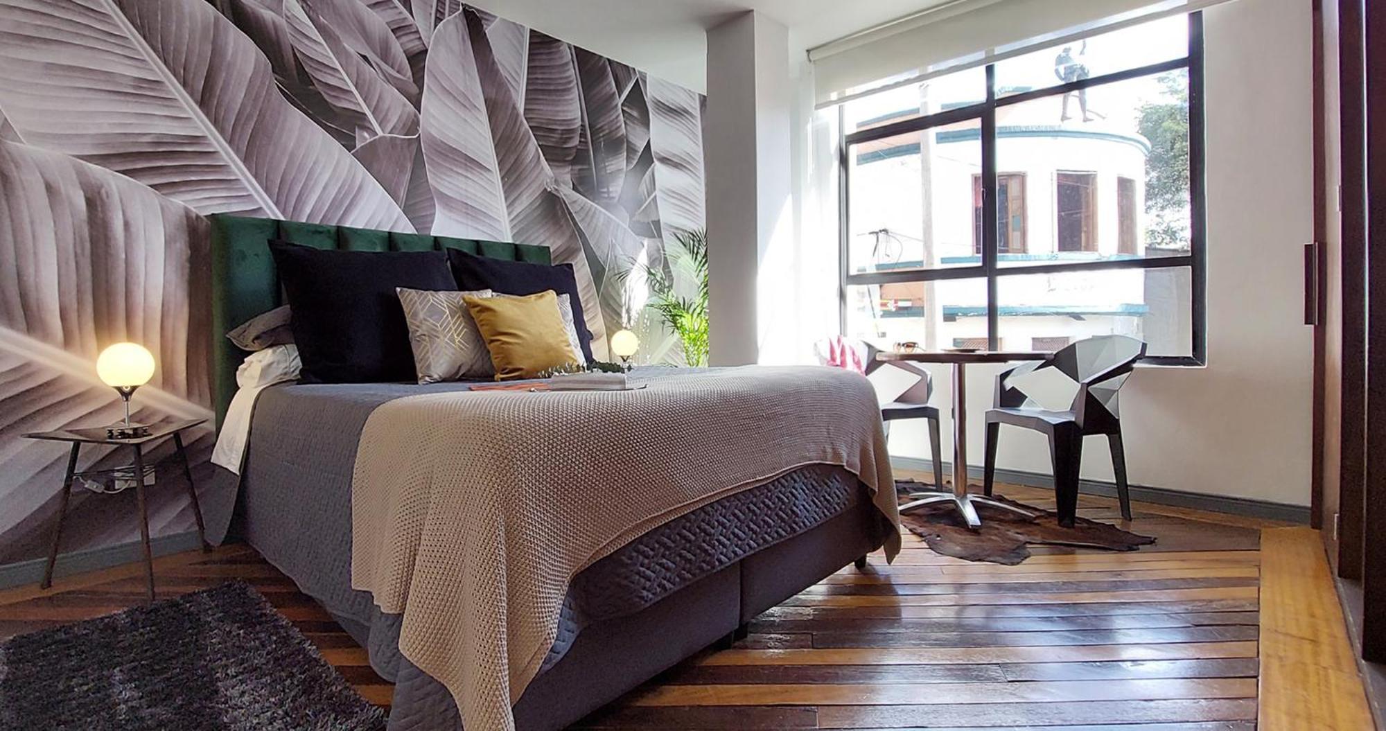 Depa Quevedo - Trendy Revamped Flat - Exceptional Spot In Bogota'S Historic Colonial Square - Candelaria Dış mekan fotoğraf