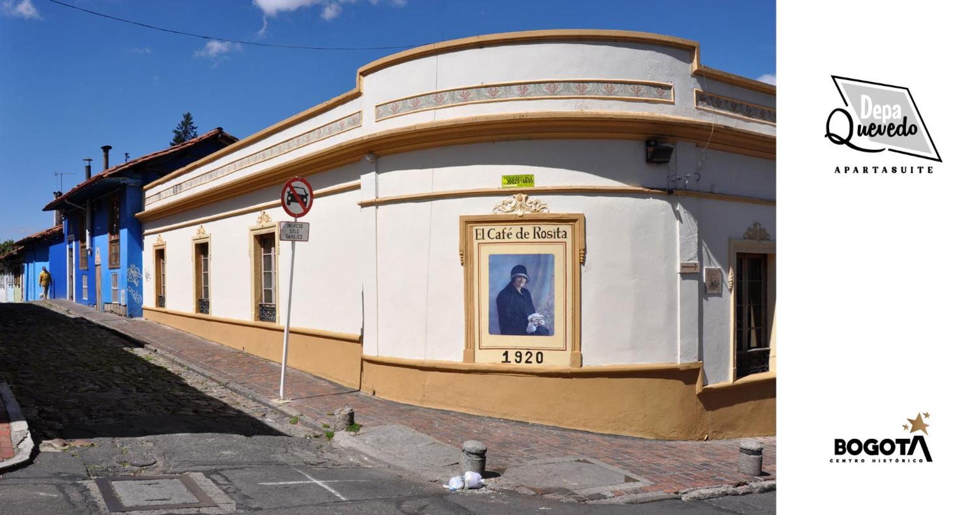 Depa Quevedo - Trendy Revamped Flat - Exceptional Spot In Bogota'S Historic Colonial Square - Candelaria Dış mekan fotoğraf