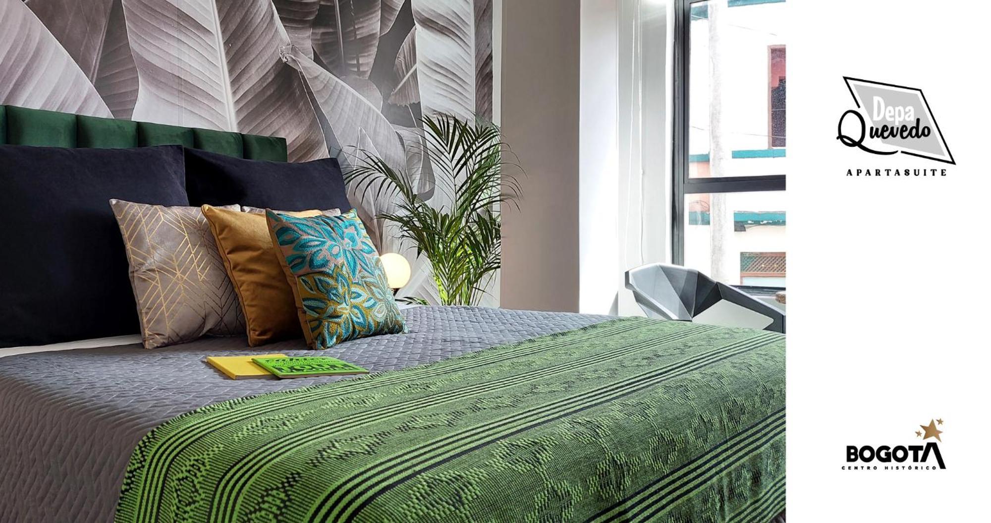 Depa Quevedo - Trendy Revamped Flat - Exceptional Spot In Bogota'S Historic Colonial Square - Candelaria Dış mekan fotoğraf